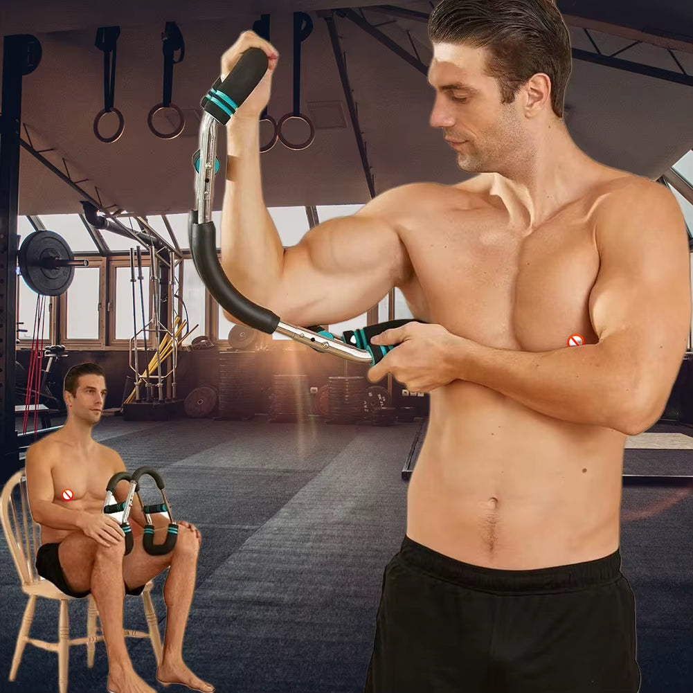 Adjustable Twister Arm Exerciser U-Shaped Wrist Strength Trainer Arm Strength Device for Shoulder Arm and Chest Exercise